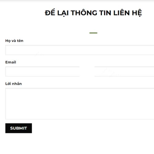 thông tin liên hệ