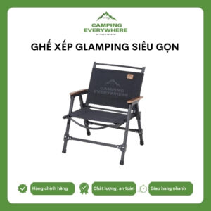 Ghế xếp glamping siêu gọn
