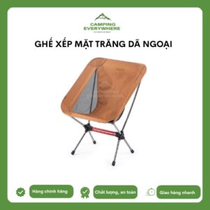 ghế xếp mặt trăng dã ngoại