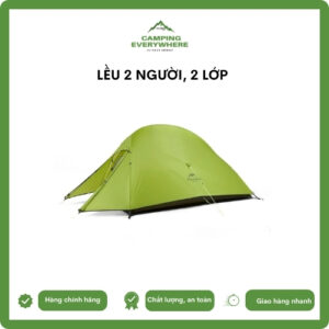 Lều 2 người, 2 lớp