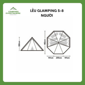 Lều Glamping 5-8 người (3)