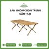 bàn nhôm cuộn trứng