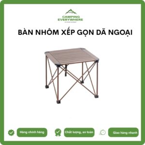 bàn nhôm xếp gọn dã ngoại