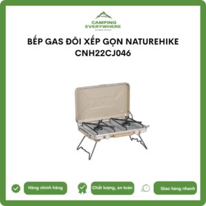 bếp ga đôi xếp gọn