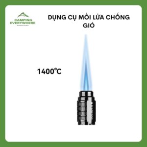 dụng cụ mồi lửa chống gió
