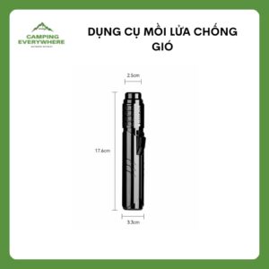 dụng cụ mồi lửa chống gió