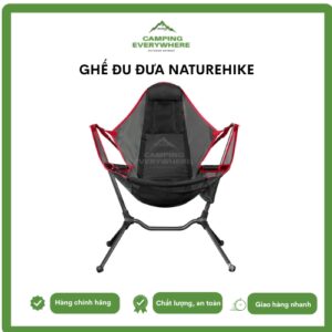 ghế camping đu đưa xếp gọn
