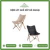 ghế xếp glamping khung nhôm