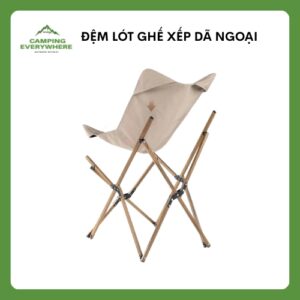 ghế xếp glamping khung nhôm