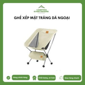 ghế xếp mặt trăng dã ngoại