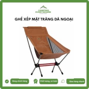 ghế xếp mặt trăng dã ngoại