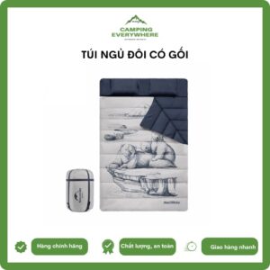 tui ngủ đôi có gối
