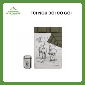tui ngủ đôi có gối