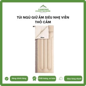 túi ngủ giữ nhiệt siệu nhẹ