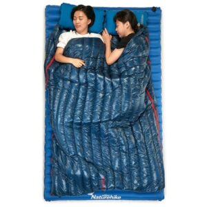 túi ngủ lông vũ siêu nhẹ